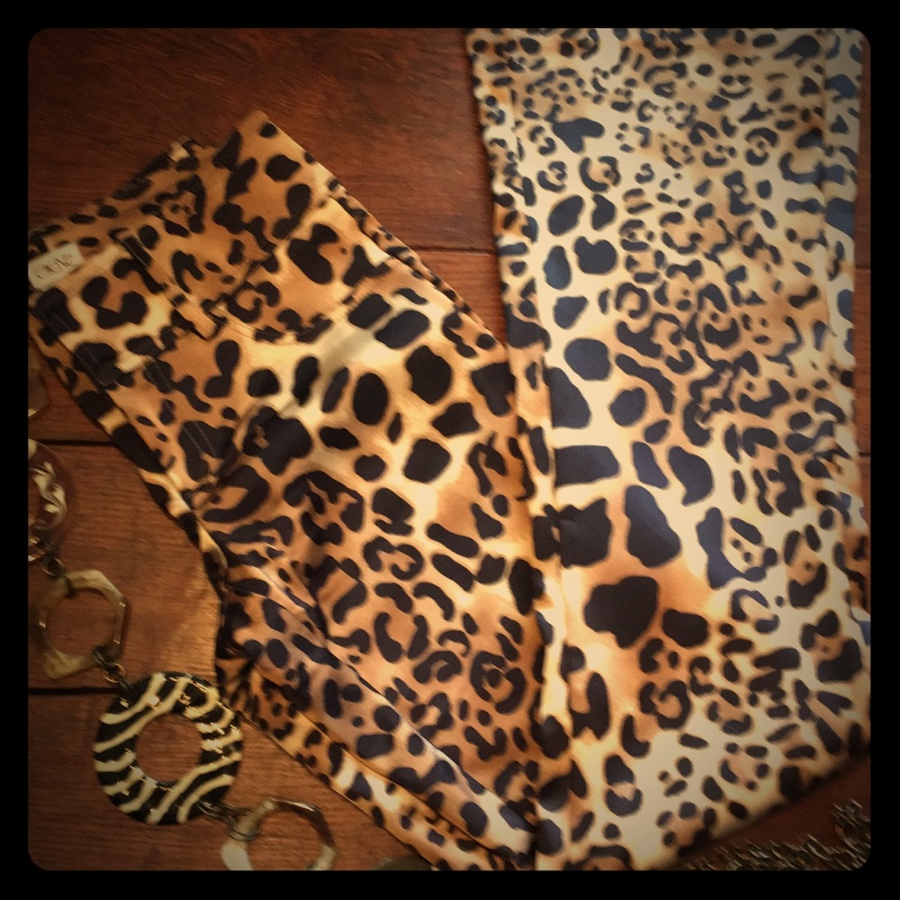 Cache Leopard Pants